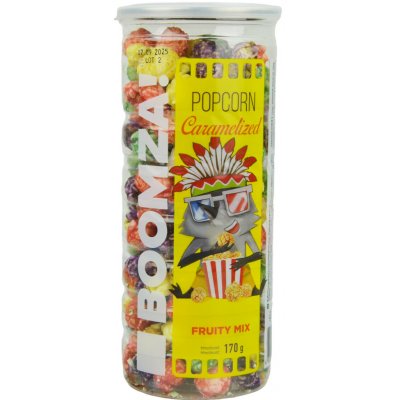 Boomza Popcorn Fruity Mix 170 g – Hledejceny.cz
