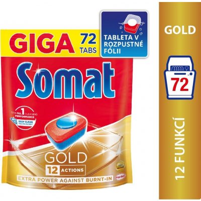Somat Gold tablety do myčky 72ks – Zbozi.Blesk.cz