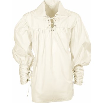 Historická bílá renesanční košile