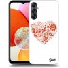 Pouzdro a kryt na mobilní telefon Samsung Picasee silikonové Samsung Galaxy A15 A155F 4G Big heart čiré