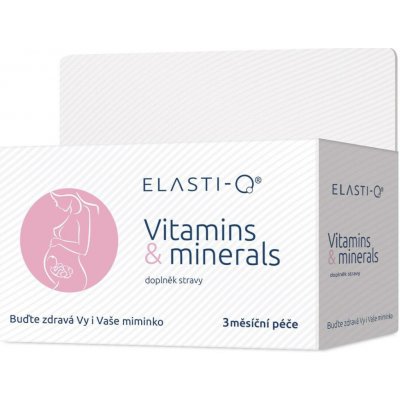 Elasti-Q Vitamins and Minerals s post.uvolňov. 90 tablet – Hledejceny.cz