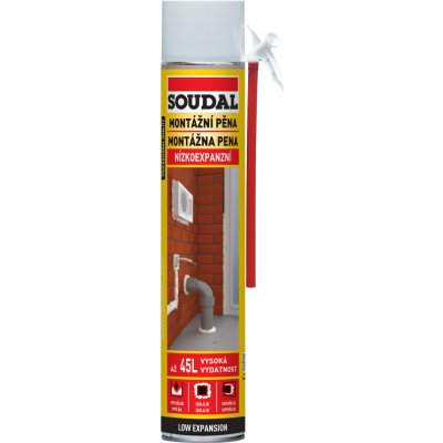 Soudal Montážní pěna Nízkoexpanzní 750 ml – Sleviste.cz