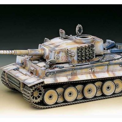 Academy Model Kit tank 13264 TIGER I WWII TANK EARLY EXTERIOR MODEL 1:35