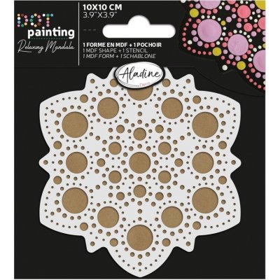 Aladine Sada na tečkování 10 cm Mandala 3 – Zboží Dáma