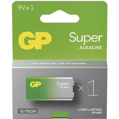 GP Super 9V 1 ks 1013521200 – Zboží Mobilmania