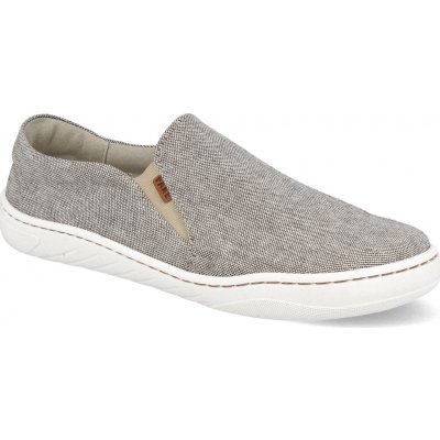 Barefoot dámské slip-on Fare Mid-wide 7213481 hnědé – Zboží Dáma