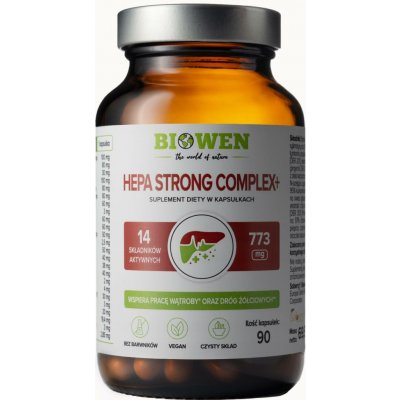 Biowen Hepa Strong Complex+ 90 kapslí – Hledejceny.cz