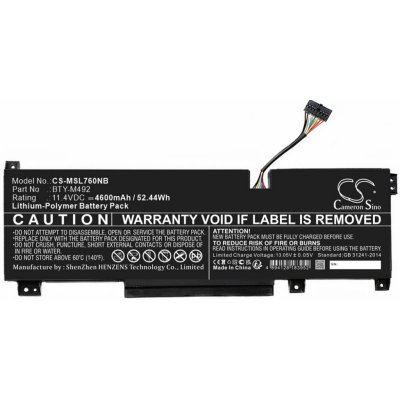 Cameron Sino CS-MSL760NB 4600 mAh baterie - neoriginální – Hledejceny.cz