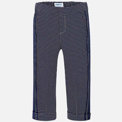 Mayoral 3505 kostkované legínové kalhoty – Sleviste.cz