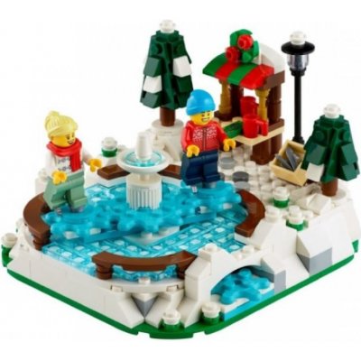 LEGO® Limited edition 40416 Ice Skating Rink Holiday & Event: Christmas – Zboží Mobilmania