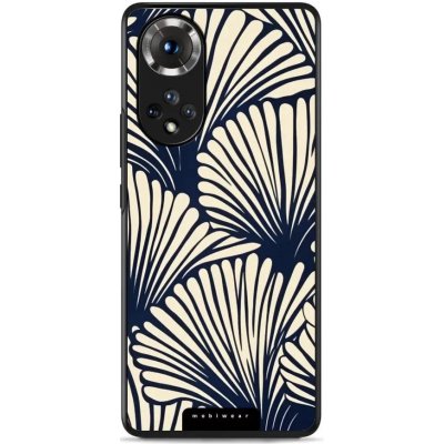 Mobiwear Glossy - Honor 50 / Huawei Nova 9 - GA41G Béžové květy na modré – Zbozi.Blesk.cz