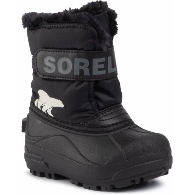 Sorel Childrens Snow Commander NC1960 Černá – Zboží Mobilmania