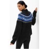 Dámský svetr a pulovr GAP dámský vzorovaný svetr Černý