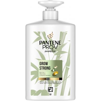 PANTENE ProV Miracles Grow Strong Shampoo 1000 ml – Zboží Mobilmania