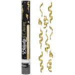 Konfety vystřelovací zlaté 40cm – Zboží Mobilmania