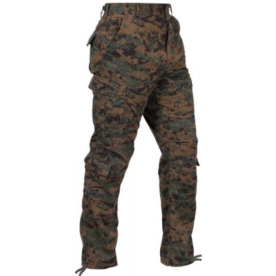 Kalhoty Rothco Vintage Camo Paratrooper Fatigue USMC digital woodland – Zbozi.Blesk.cz