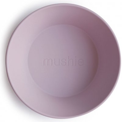 Mushie kulatá miska Soft Lilac 2 ks – Zbozi.Blesk.cz