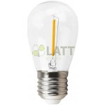 Berge LED žárovka filament E27 1W teplá bílá – Zboží Živě