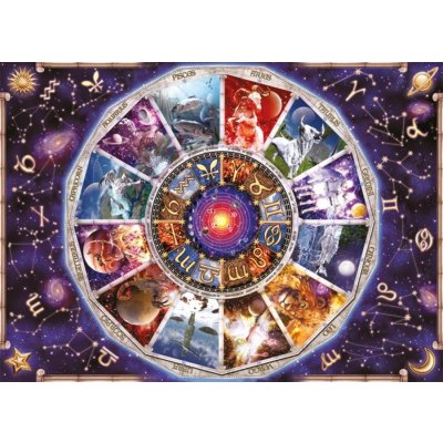 Ravensburger Astrologie znamení zvěrokruhu 178056 9000 dílků – Zboží Mobilmania