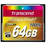 Transcend CompactFlash 64 GB TS64GCF1000 – Zboží Mobilmania