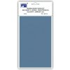 Krejčovský metr Altima Klasická nažehlovací záplata, textilní bavlněná s nánosem polyetylenu 731-50, světle modrá, 43x20cm