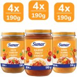 Sunar masozeleninový mix příchutí 8m+ 12 x 190 g – Sleviste.cz