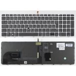 česká klávesnice HP EliteBook 755 G3 850 G3 850 G4 ZBook 15u G3 G4 černá/stříbrná CZ/SK podsvit touchpoint – Sleviste.cz