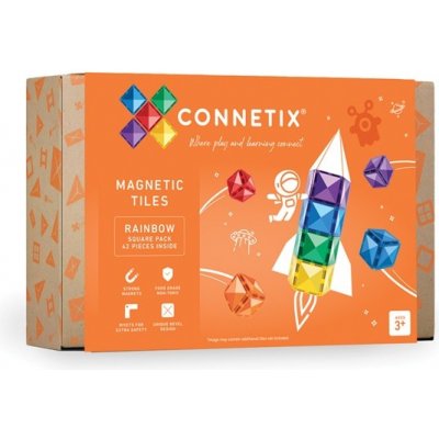 Connetix Magnetická stavebnice 42 ks – Zboží Mobilmania