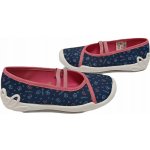 Befado balerínky bačkory papuče Blanca 116Y320 modrorůžové – Zboží Mobilmania