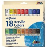 KREUL akrylové barvy el Greco 18x12 ml – Sleviste.cz