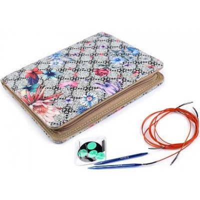 Sada šroubovacích kruhových jehlic v pouzdře varianta šedokrémová – Sleviste.cz