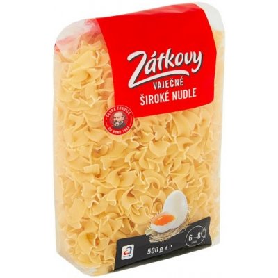 Zátkovy široké nudle vaječné 0,5 kg – Zboží Dáma