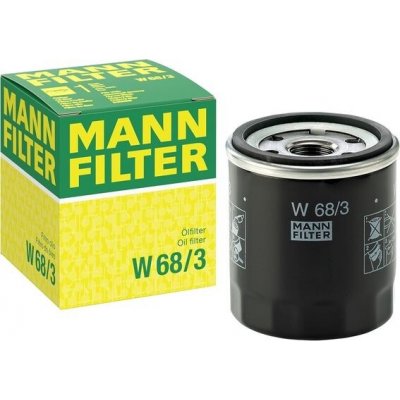 Olejový filtr MANN-FILTER W 68/3 – pro osobní a užitková vozidla – Sleviste.cz