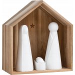 räder Vánoční betlém Nativity, přírodní barva, dřevo, porcelán – Hledejceny.cz