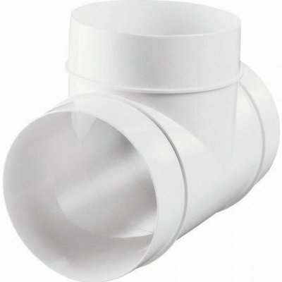 VENTS odbočka plastová kruhová T kus 100 mm 90° – Hledejceny.cz