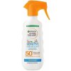 Opalovací a ochranný prostředek Garnier Ambre Solaire Kids Sensitive SPF50+ opalovací mléko spray 300 ml