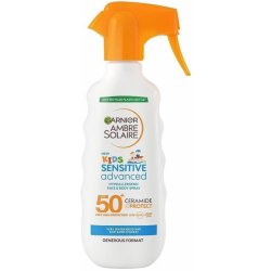 Garnier Ambre Solaire Kids Sensitive SPF50+ opalovací mléko spray 300 ml