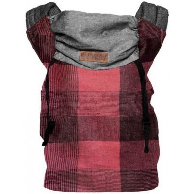 Bykay Click Carrier Reversible Oboustranná Plaid červená