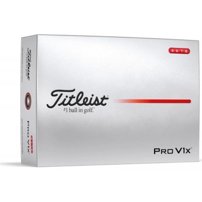 TITLEIST Pro V1x High Number 5,6,7,8 – Zbozi.Blesk.cz
