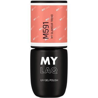 MYLAQ UV gelový lak na nehty odstín My Glamour Trend 5 ml