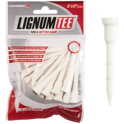 Lignum Tee 62mm 16ks bílá – Sleviste.cz