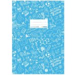 HERMA Obal na sešit Schooldoo A5 modrý – Zboží Dáma