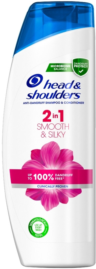 Head & Shoulders Smooth & Silky šampon a kondicionér 2 v 1 proti lupům 540 ml