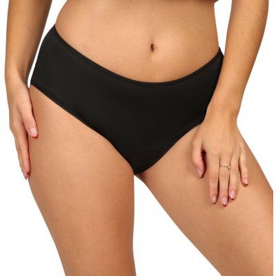 Love Luna Menstruační kalhotky Midi Black Eco – Zboží Dáma