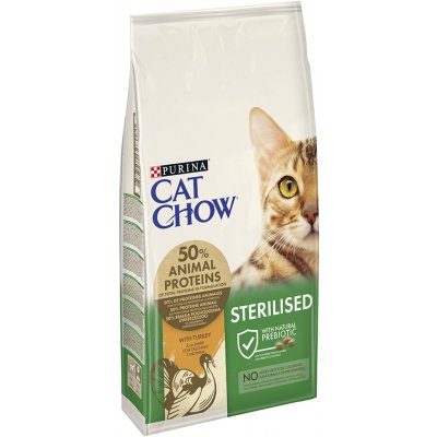 Purina Cat Chow Adult Chow Special Care Sterilized Turkey 10 kg – Zboží Mobilmania