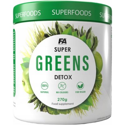 Fitness Authority Greens Detox 270 g – Zbozi.Blesk.cz