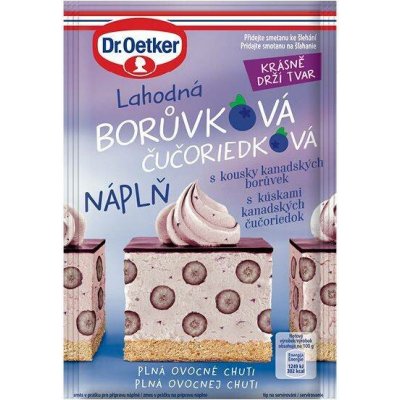 Dr. Oetker Borůvková náplň s kousky kanadských borůvek 50 g – Zboží Mobilmania