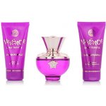 Versace Pour Femme Dylan Turquoise EDT 50 ml + sprchový gel 50 ml + tělové mléko 50 ml dárková sada – Hledejceny.cz