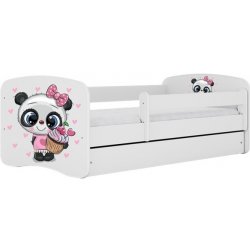 Kocot kids Babydreams panda bílá se šuplíky