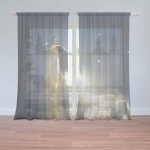 Sablio Záclony Orel: 2ks 150x250cm – Hledejceny.cz